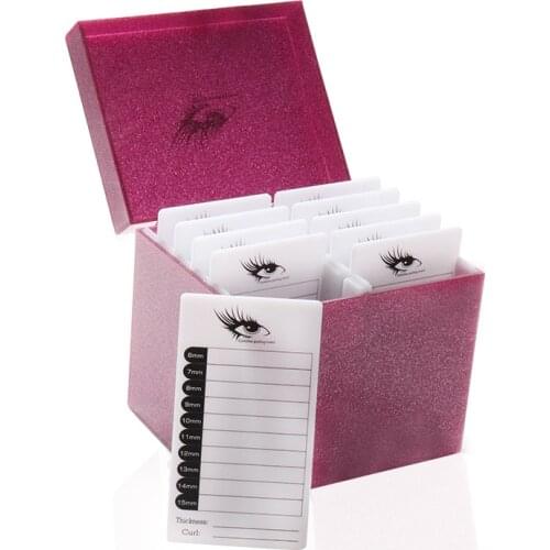5/10 Layers Eyelash Extension Box Acrylic Display Stand Individual lash Volume Display Stand Tools For Grafting Eyelash