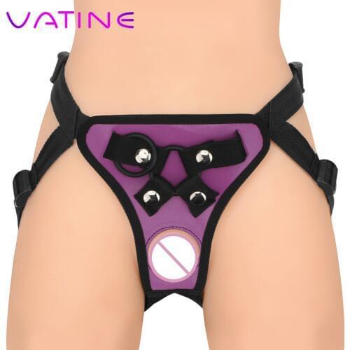 VATINE Adjustable Harness Belt With Rings Wearable Penis Panties Strap On Dildos Pants Strapon Dildo Pants
