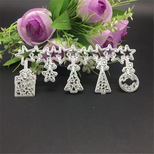 Christmas/weding decorate-Etched crave Metal Cutting Dies Stencils for DIY Scrapbooking/photo album Decorative Embossing DIY