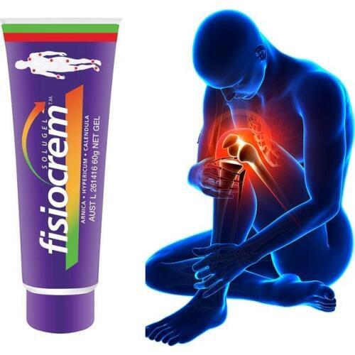 Hot Fisiocrem Muscle Joint Aches Pains Relief Massage Solugel 60g Solution for Bumps Bruises Back Shoulders Pain Relief Cream