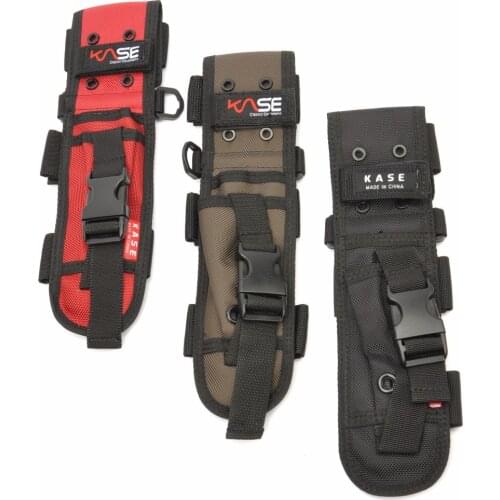 JEKOSEN Multi-Purpose Fishing tools Bag Plier Holder Fish Lip Gripper Grip- Red/ Black/ Coffe