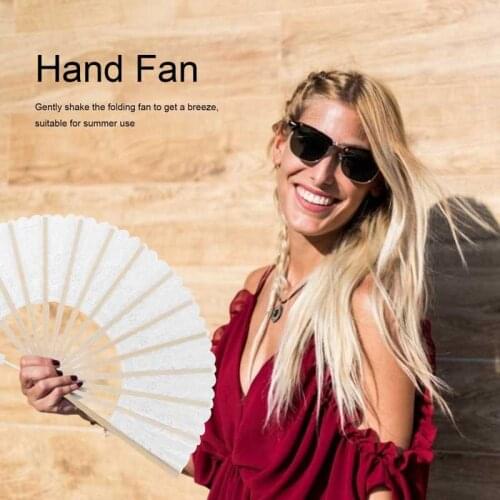 Cutting Dies Folding Handheld Fan Hollow Lace Hand Fan Wedding Anniversary Birthday Party Decoration dies scrapbooking metal