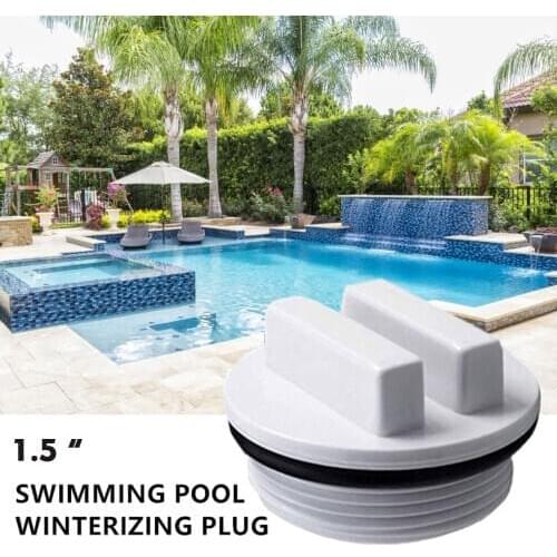 1.5 Inch Threaded Pool Return Line Plug with O-ring