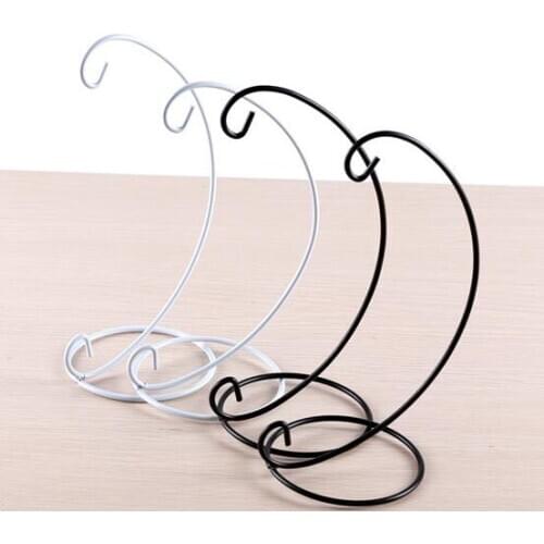 400 pcs Fashion Hot Iron Wedding Candle Holder Moroccan Candlestick Glass Ball Hanging Bracket Stand