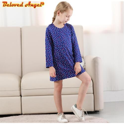 Brand New Toddler Girls Dress Autumn Winter Kids Long Sleeve Dresses for Girl Costume Cotton Princess Dress Baby Girl Clothes