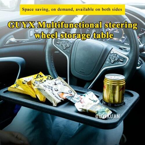 Car bracket car steering wheel tray work table computer writing table small dinner plate beverage holder auto supplies