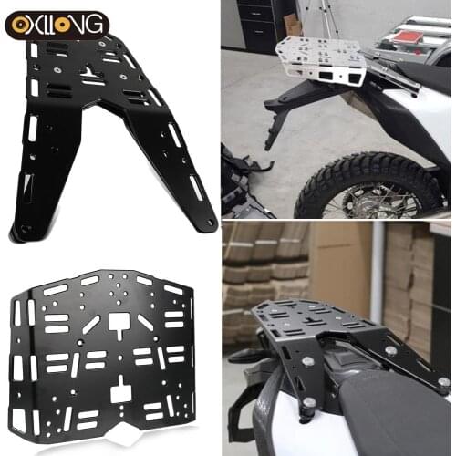 Luggage Carrier MotorBike Rack Aluminum Cargo Rear Rack Shelf Seatpost Bag Holder Stand Motorcycle Install Tools 690 ENDURO R