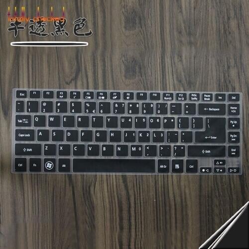 For Acer V5-472P V5-431P V5-471P E1-410/422/432/470/472 ES1-411 E5-421 V3-471 14 inch Silicone Keyboard Skin Cover Protector