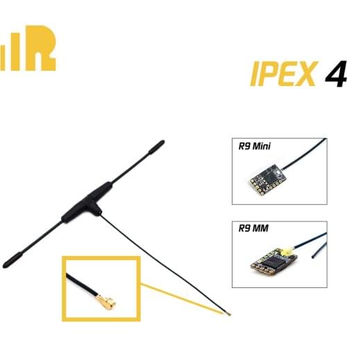 FrSky 900MHz IPEX4 IPEX 4 IPEX1 IPEX 1 Dipole T Antenna for R9 Slim / R9 Slim+ / R9 Mini / R9 MM Receiver