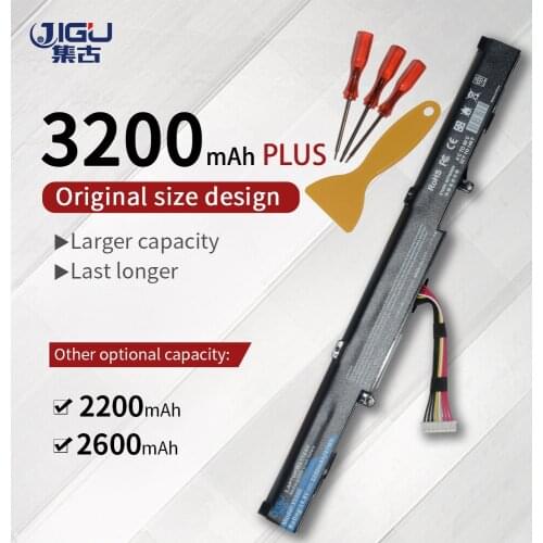 JIGU A41-X550E Laptop Battery for ASUS X450 X450E X450J X450JF X751M X751MA X751L A450JF A450E F450C F450V X750JA A450J