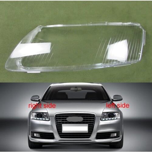 Headlamp Cover Glass Transparent Lampshade Lamp Shade Headlight Shell For Audi A6L A6 2006 2007 2008 2009 2010 2011