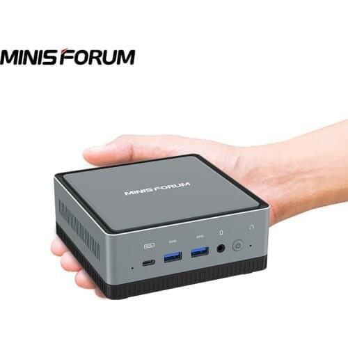 MINISFORUM U820 Intel Core i5 8279U Desktop Computer Mini PC Support 4K HD Dual HDMI DDR4 32GB RAM 512GB NVMe SSD Insided Window
