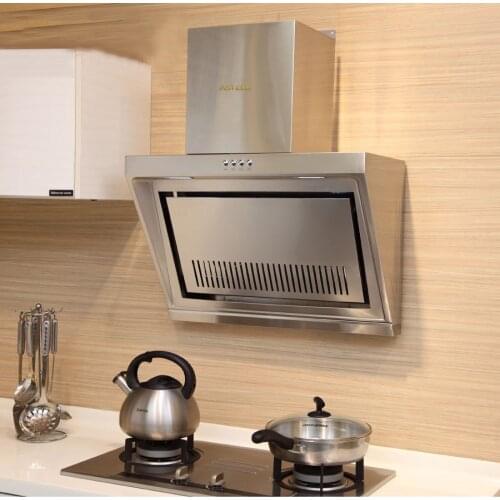 Mini Range Hood 700mm Stainless Steel Range Hood Side Suction Smoke Exhaust Household Kitchen CXW-218-T80