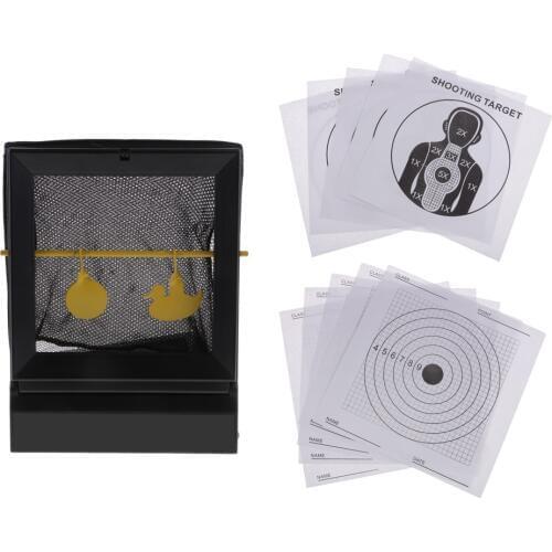 Shooting Target Reusable BB & Pellet Trap Net Catcher Shooting Training for Indoor, Outdoor Ranges