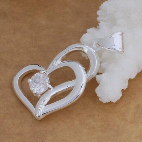 Wholesale High quality silver plated Fashion jewelry chains necklace pendant WN-061