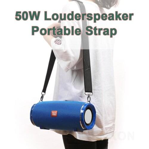 50W Portable Bluetooth Speaker High Power Wireless Bass Subwoofer Waterproof Outdoor Support AUX USB Speakers Stereo Loudspeaker