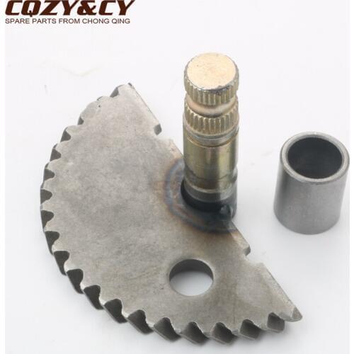 Scooter 55mm Kickstart Shaft type for GY6 50cc 139QMB 139QMA 21 teeth 4-stroke