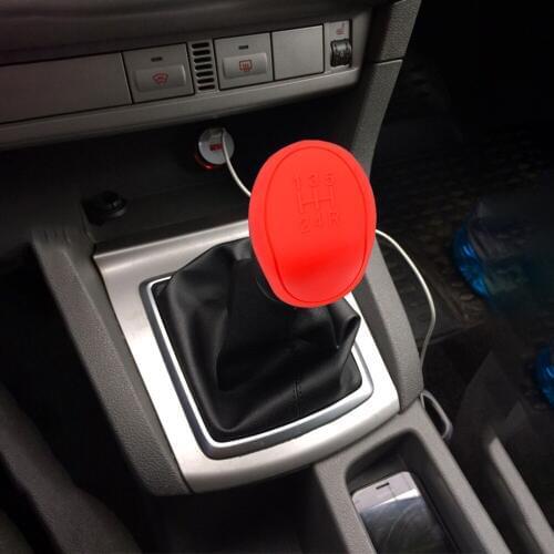 LEEPEE Silicone For ESCORT Ford Focus 2 3 4 MK2 MK3 MK4 MT 2009 - 2017 Gear Head Shift Knob Cover Car Gear Shift Collars