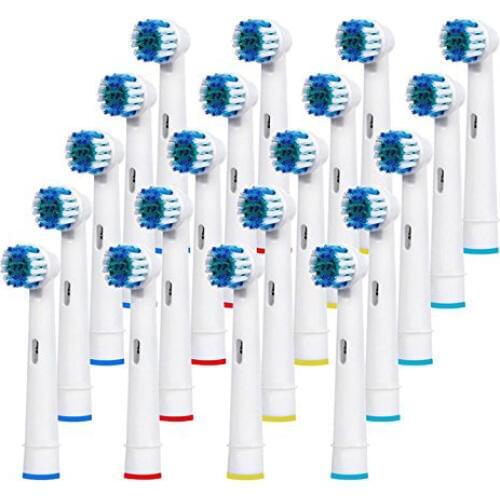 20x Replacement Brush Heads For Braun oral B D12,D16,D29,D20,D32,OC20,D10513, DB4510k 3744 3709 3757 D19 OC18 D811 D9525 D9511