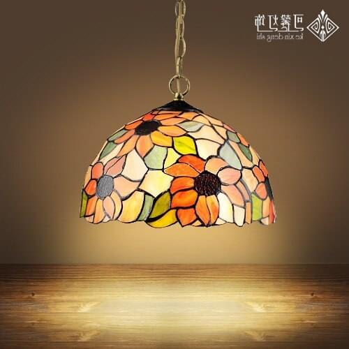 Tiffany European Style Garden Style Lighting Restaurant Bedroom Balcony Bar Single Head Lamp luminaire