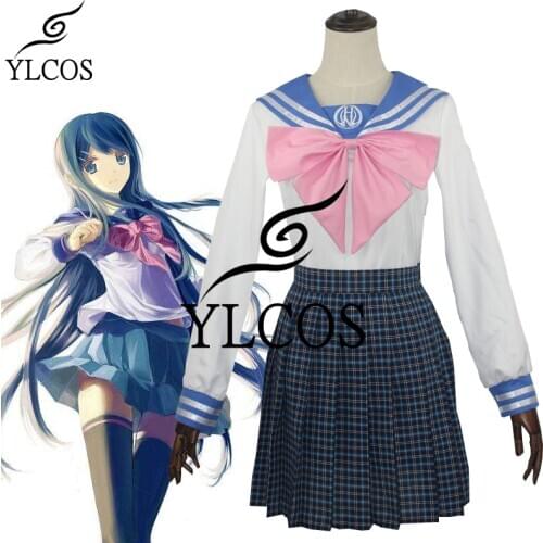 Anime Danganronpa 2 Maizono Sayaka Cosplay JK Uniform Halloween Party Girl Cute Costume