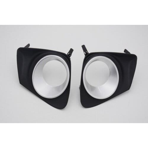 1Pair Front +Right Left Fog Light Lamp Grille Cover Foglight Bezels For Toyota Corolla 2010