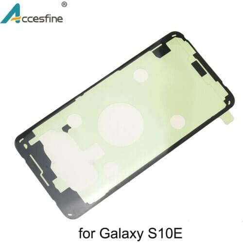10PCS Ori Rear Housing Door Sticker Adhesive For Samsung Galaxy S10 Plus S10E A50 Note 9 8 Back Glass Battery Cover Glue Tape