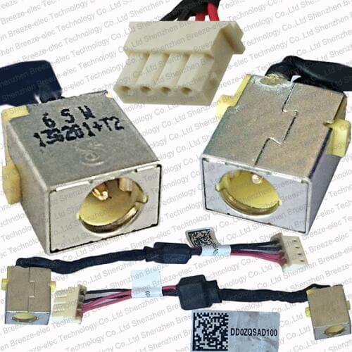 100% Genuine New Laptop DC POWER JACK Cable wire connector FOR ACER Aspire E1-421 E1-431 E1-471 V3 V3-471 V3-731 DD0ZQSAD100