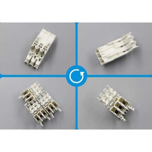 1-1534072-3 3 Position Rectangular Receptacle Connector IDC Tin TYCO connectors TE connectors AMP connectors parts