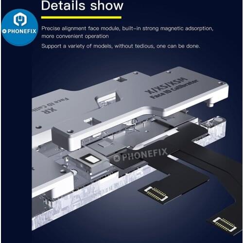 I2C 7 in 1 Lattice Face Precision Calibrator Face ID Maintenance Fixture For iPhone X-11 Pro Max Dot Matrix Positioning Aid Tool