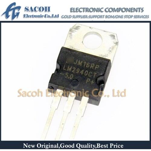 Free Shipping 10Pcs LM2940CT-5.0 LM2940CT-5.0/NOPB LM2940CT-9.0 LM2940CT-12 LM2940CT-15 TO-220 1.25A High Current Low Dropout