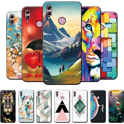 Case For Huawei P Smart 2019 Case Cover Honor 10 Lite Silicone Phone Case For Huawei PSmart 2019 Shockproof Cute Cases Bumper
