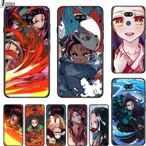 Demon Slayer Kimetsu No Yaiba For LG K22 K71 K61 K51S K41S K30 K20 2019 Q60 V60 V50 V40 V35 V30 G8 G8S G8X ThinQ Phone Case