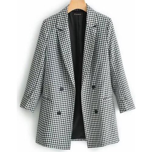 Elegant women blazer suit 2019 office ladies fashion blazers women notched collar jackets Korean girls casual outfits suits