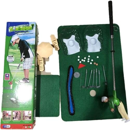 Newest Arrival Mini Golf Practice Set Children Portable Golf Training Game Kit for Indoor Outdoor