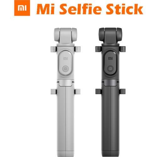Original xiaomi mi stan selfie stick tripod leg 360 degree can be turn round Bluetooth Shutter for iPhone IOS Android
