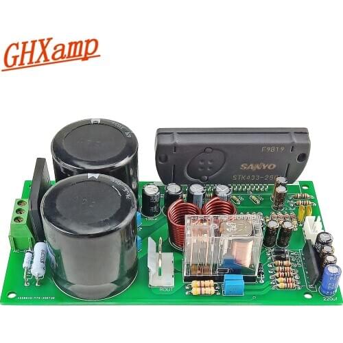 GHXAMP STK433-260 Stereo Power Audio Amplifier Board 50W*2 Thick Film Power Amplifier For HIFI Home Audio AC Dual 22-28V 1pc