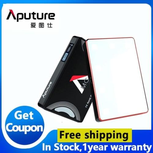 Aputure AL-MC 3200K-6500K Portable LED Light With HSI/CCT/FX Lighting Modes Video Photography Lighting AL MC Mini RGB Light