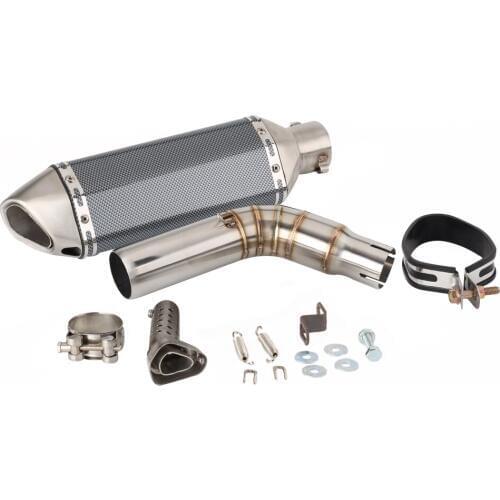 SV 650 Motorcycle Exhaust Pipe Muffler And Link Pipe System For Suzuki SV 650 2016 - 2019 SV650 SV 650X Escape Slip-on