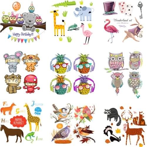 Iron-on Transfers for Clothing Patches Clorhing Stickers Stripe Diy Fashion Patch Vinyle Thermocollant Flex Fusible Transfer F