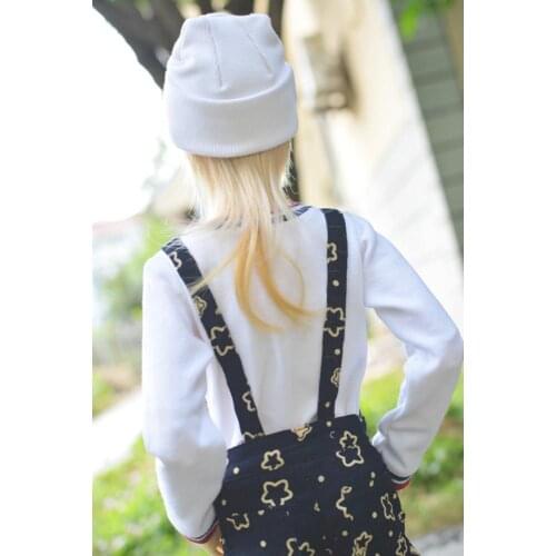 [wamami] Screw Cap Black White Save Slag Wool 1/3 1/4 SD17 Female BJD Dolls Outfits