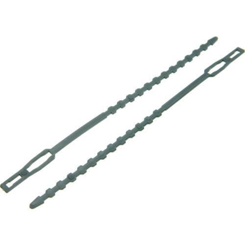 50pcs Plastic Plant Cable Ties Reusable Fish Bone Shaped Adjustable Cable Ties Tree Climbing Garden Plant Fixed Tying Tool
