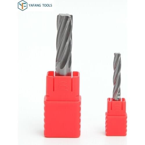 6 Flute HRC55 4mm~12mm Tungsten Carbide Chucking Reamer Spiral Flute H7 Tolerance CNC Machine Tools Milling Cutter