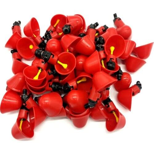 Automatic Poultry Drinking Tool Chicken Feeder Warterer Drinking Cup Chick Birds Water Bowl Backyard Farm Animals Feeding Tool