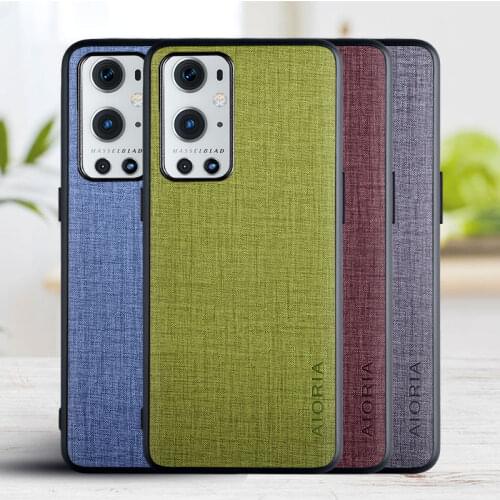 Case for Oneplus 9R Cross pattern PU leather cover phone for oneplus 9r funda coque capa