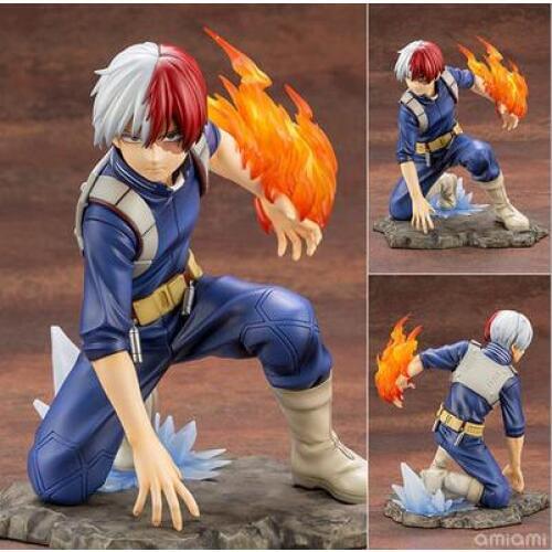 16.5cm My Hero Academia Shoto Todoroki Anime Action Figure PVC New Collection figures toys Collection for Christmas gift