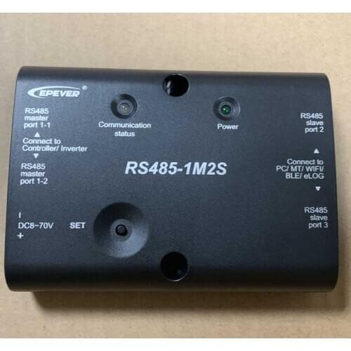 EPEVER RS485-1M2S Extension Module to Extend RS485 communication Port of Solar Contrller/Inverter