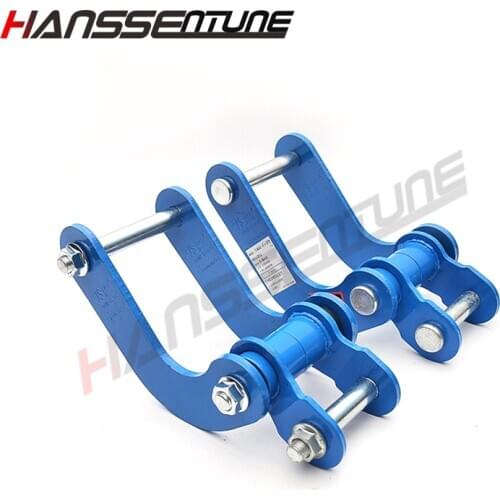 HANSSENTUNE Spring Pickup Rear Comfort Double G-Shackle for 4x4 Isuzu D-MAX 2012-2020