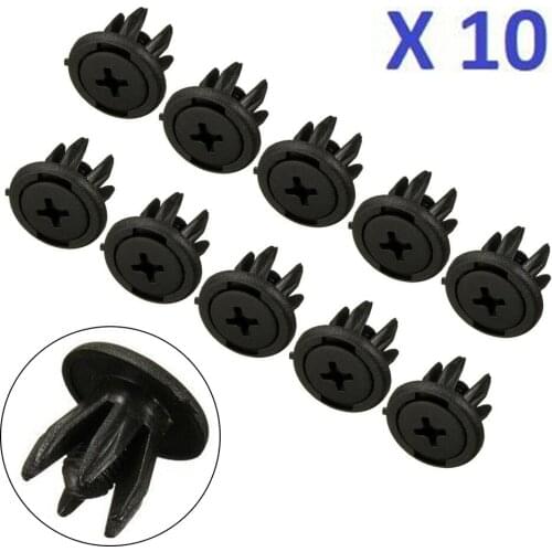 10x Inner Wheel Arch Liner Fastener Clips For BMW Mini Cooper R R50 R52 R53 R56 Car Rivets Fender Bumper Retainer Accessary