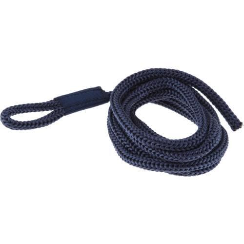 Boat Fender Lines 1/4 INCH X 5 FT Bumper Whips Rope Docking Blue for Water Sports Kayak Canoe Dinghy Yacht Parts Anchoring